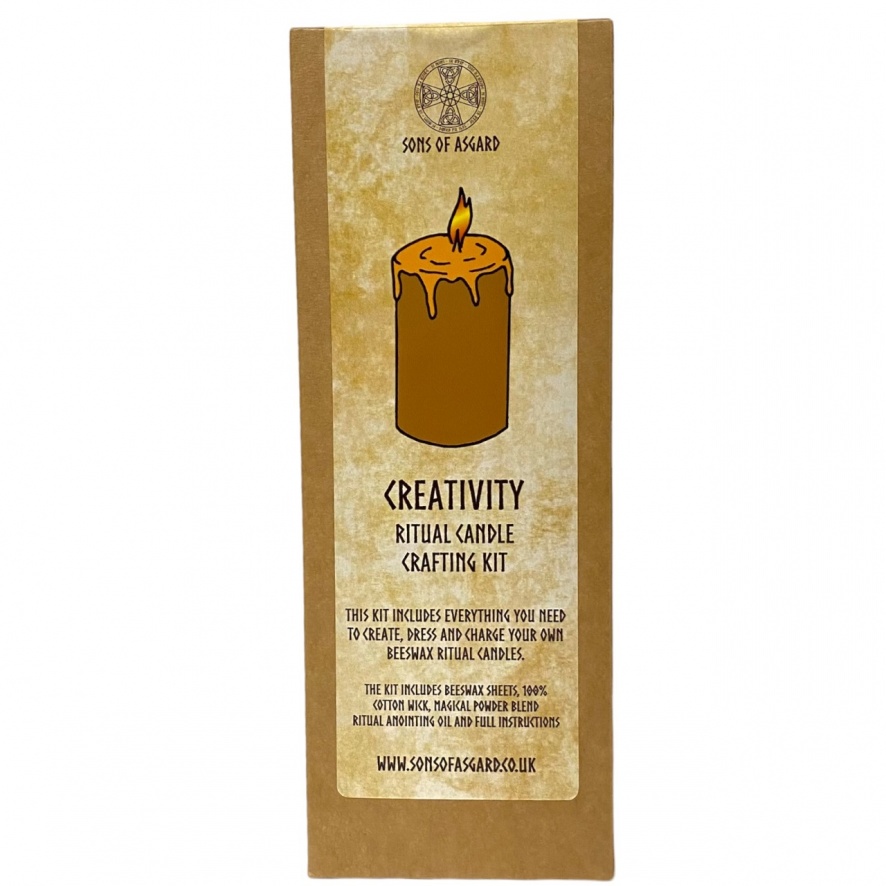 Creativity Ritual Candle Crafting Kit Sons of Asgard